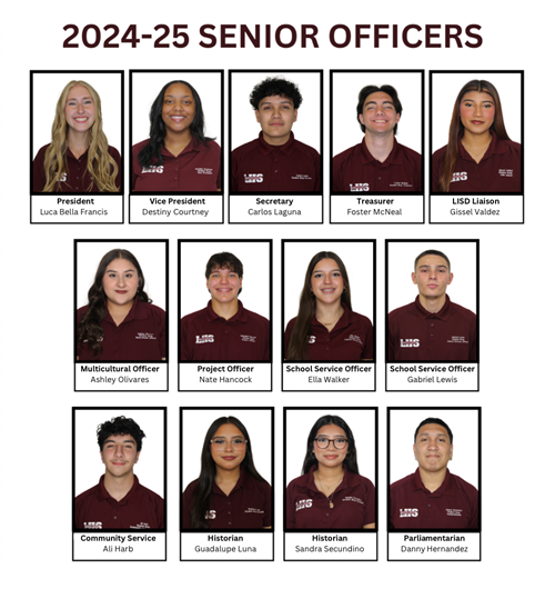 2024-2025 Senior Officers 